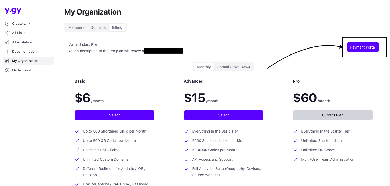 YGY Billing_Dashboard